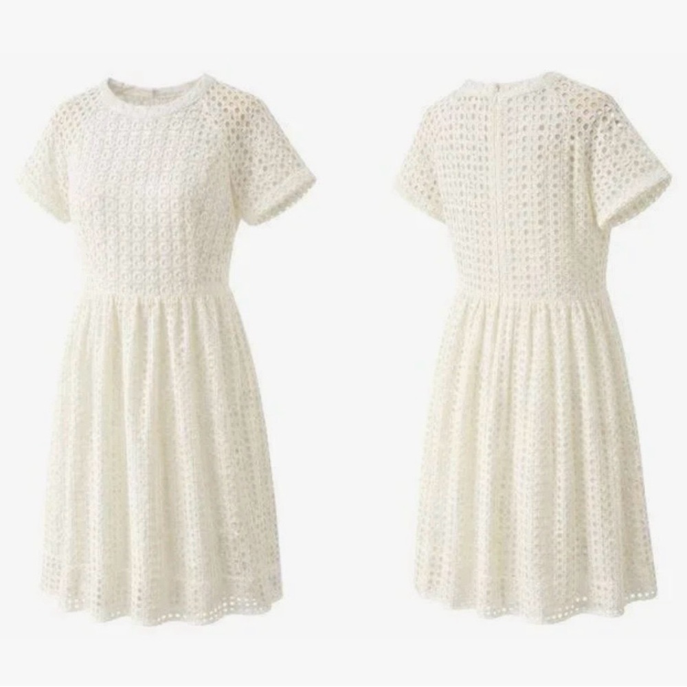 Madewell Girls Dress / Ivory / Eyelet
